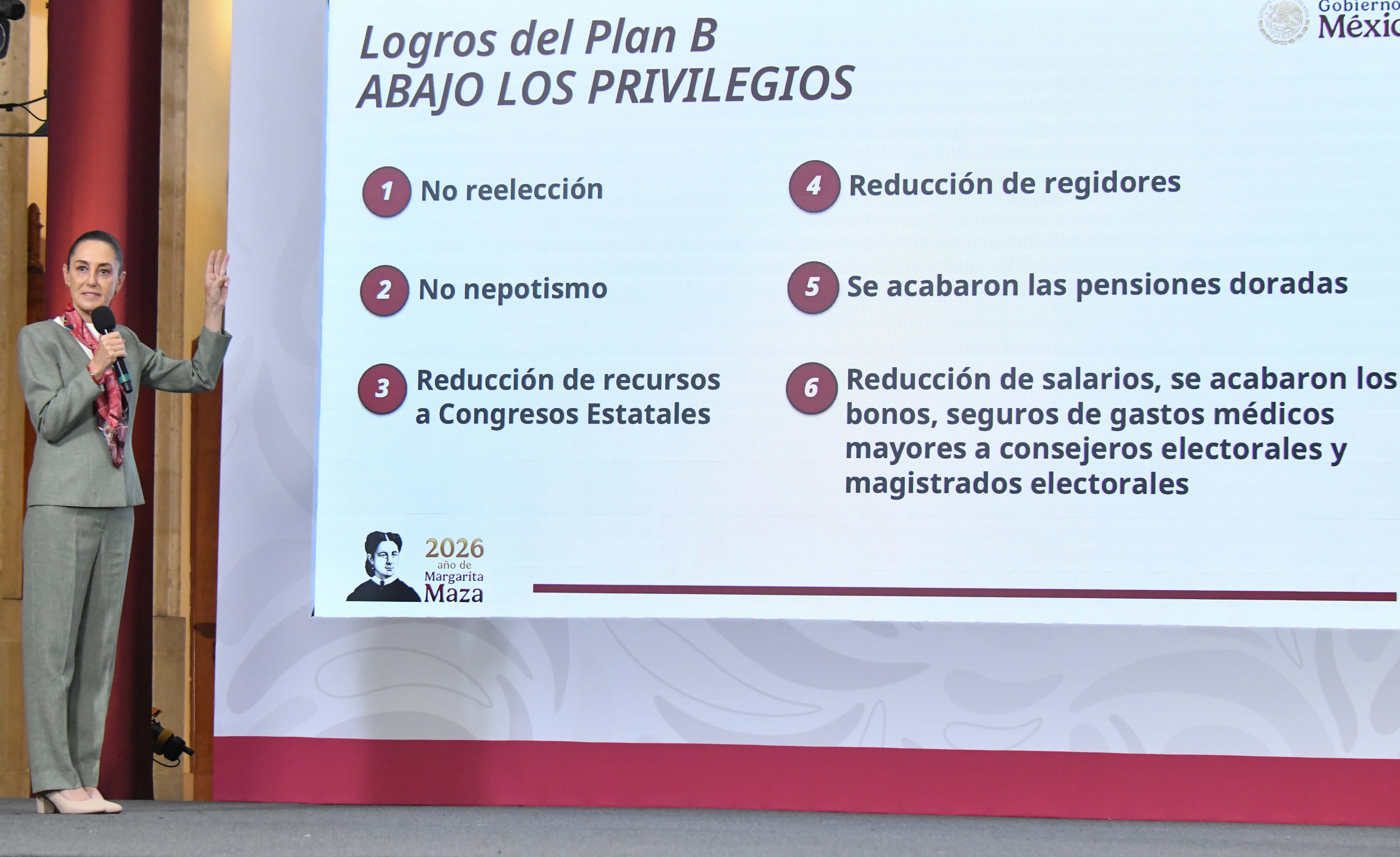 Sheinbaum aprovecha la reforma judicial para colar un paquete electoral por la vía rápida
