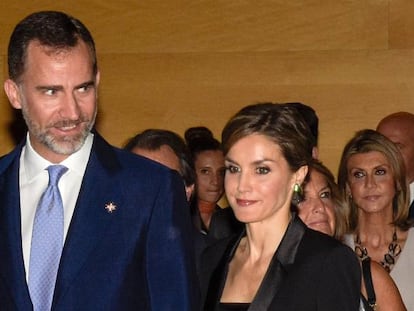 Los Reyes en los Premios Princesa de Girona de 2015.