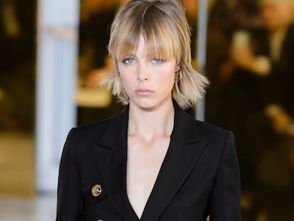 La 'top model' Edie Campbell.