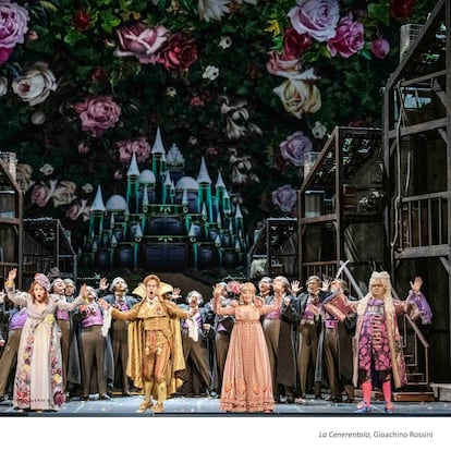 Puesta en escena de la ópera 'La Cenerentola', de Rossini que inaugura la temporada del Teatro Real y que podrá verse en La 2.