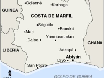 Localizador de Costa de Marfil.