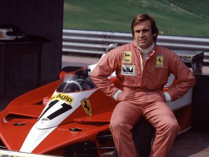 Carlos Reutemann, durante su paso por Ferrari. El piloto argentino corrió en la Fórmula 1 entre 1972 y 1982 y fue subcampeón en 1981.