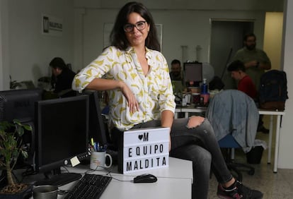 Clara Jiménez Cruz, cofundadora de Maldita Hemeroteca y Maldito Bulo.