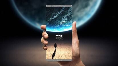 Concepto del Samsung Galaxy Note 8