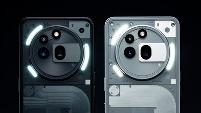 Trasera de los Nothing Phone (3a) Pro