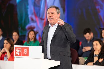 El secretario general del PSOE-A, Juan Espadas.