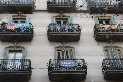 Un inmueble en alquiler en Barcelona.