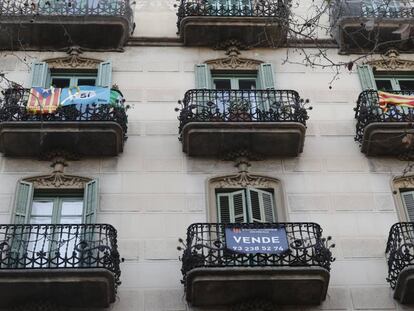 Un inmueble en alquiler en Barcelona.