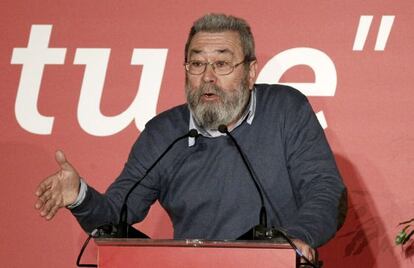 El secretario genereal de UGT, Cándido Méndez