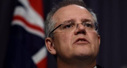 El tesorero australiano Scott Morrison.
