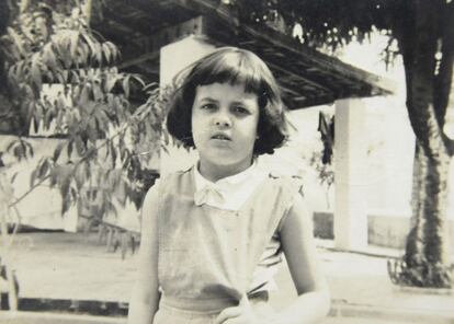 A presidenta Dilma Rousseff, com 7 anos, posa em Belo Horizonte, em 1954. Filha de um advogado búlgaro e uma professora, Dilma foi a primeira mulher a se tornar presidenta do Brasil.