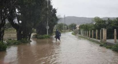 Inundaciones en zonas de Castellón.
