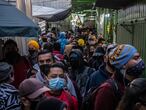 Usuarios del transporte público en México durante la pandemia