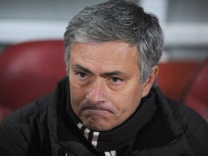 Jose Mourinho, durante el partido ante el Granada