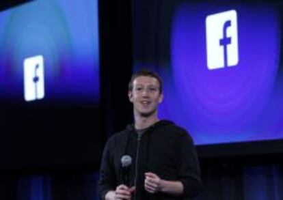 El fundador de Facebook, Mark Zuckerberg.