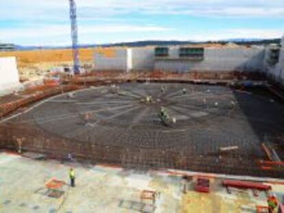 Emplazamiento para el futuro reactor de fusi&oacute;n nuclear. 