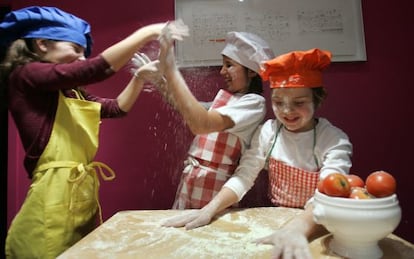 Taller de cocina en el restaurante barcelon&eacute;s Sempronaiana. 