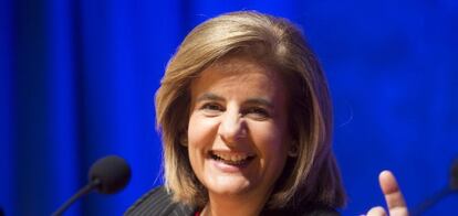 La ministra de Empleo y Seguridad Social, Fátima Báñez.
