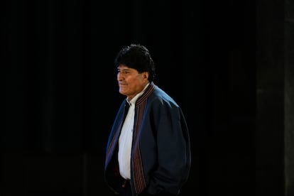 Evo Morales in Argentina, in 2023.