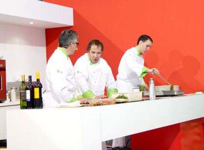 Cocineros en la pasada edición de Fitur