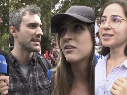 Vídeo | Razones para manifestarse: las voces de la protesta en Madrid por la vivienda