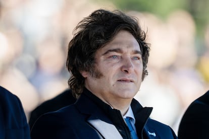 Javier Milei el 20 de junio de 2025, en Buenos Aires.