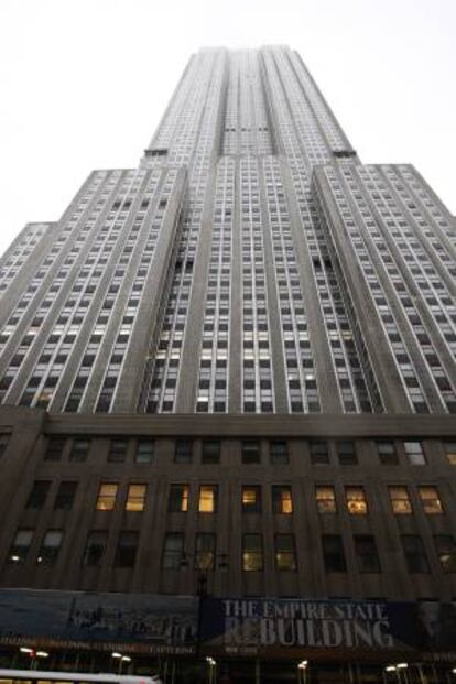 Fotografía en donde se aprecia el Empire State Building en la ciudad de Nueva York. EFE/Archivo