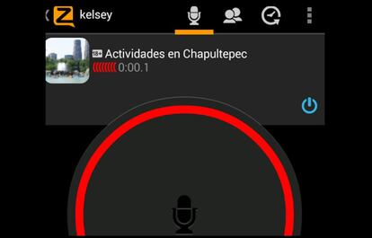 <p><a href="https://play.google.com/store/apps/details?id=com.loudtalks&hl=es">Zello</a> se trata de una aplicación gratuita que permite intercambiar mensajes voz (similar un <em>walkie-talkie</em>) dentro de un radio limitado y crear salas con varios participantes (parecidas a los grupos de WhatsApp). El audio se envía pulsando la pantalla y los datos se transmiten a través de internet o de wifi. El <a href="https://www.gob.mx/presidencia/articulos/c5-centro-de-control-comando-comunicacion-computo-y-calidad-del-estado-de-mexico">Centro de Control, Comando, Comunicación, Cómputo y Calidad del Estado de México</a> (C5) ha creado un canal en esta aplicación bajo el nombre de Alerta C5 CDMX con el objetivo de que los ciudadanos tengan un contacto directo para reportar emergencias que puedan surgir tras los daños del terremoto.</p>