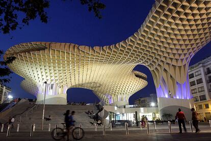 Una vista de Metropol Parasol (Sevilla), en una fotografa tomada ayer.