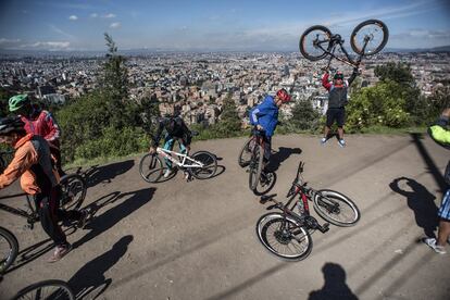 El alto de Patios es un lugar de “peregrinaje” para todos los aficionados al ciclismo de la ciudad.