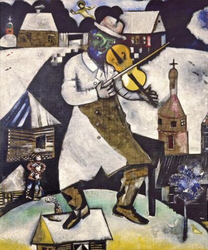 'El violinista' (1912‐1913). Collection Stedelijk Museum, Amsterdam.