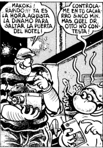 Viñeta de 'Fuga en la Modelo'. Pulsa para ver la fotogalería.