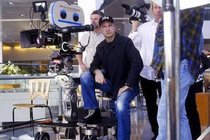 El cineasta estadounidense Steven Soderbergh durante un rodaje.