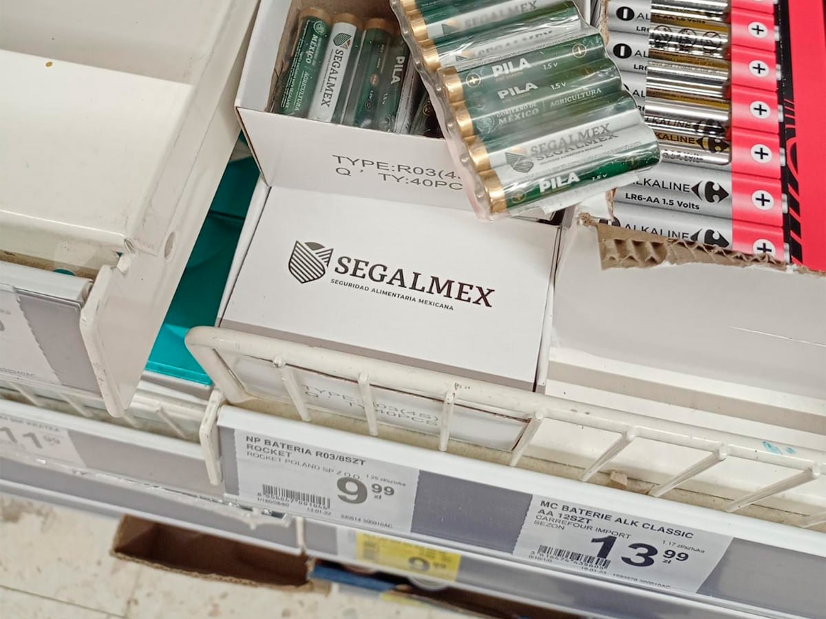 Segalmex denuncia ante la Fiscalía la venta de sus pilas en tiendas de ...