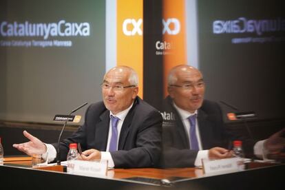 Former Catalunya Caixa chairman Adolf Todó, in a file photo from 2010.