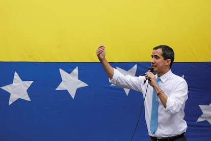 El líder de la oposición venezolana Juan Guaidó, en mayo pasado.
