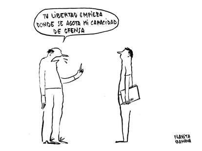 El límite a la libertad, según Flavita Banana