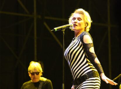 Un momento de la actuación de Deborah Harry en el Summercase de Barcelona.