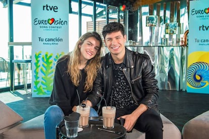 Alfred y Amaia, impacientes ya por actuar tras pulir detalles en Eurovisión