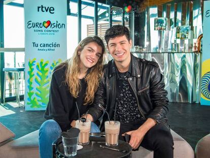 Alfred y Amaia, impacientes ya por actuar tras pulir detalles en Eurovisión