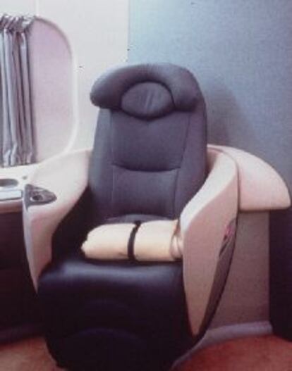 Asiento para el Airbus 3XX, de Jaime Moreno.