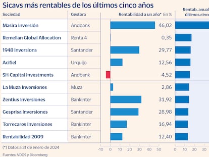 Ni las más grandes ni las más famosas: así invierten las sicavs más rentables