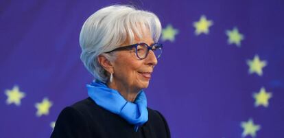 Christine Lagarde, la presidenta del BCE. 