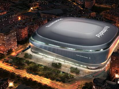 Proyecto del estadio Santiago Bernabéu.