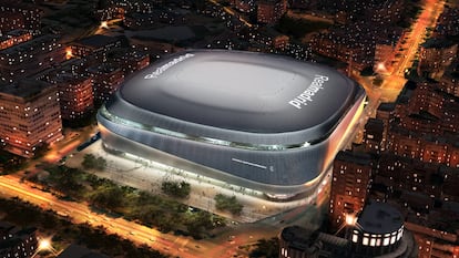 Proyecto del estadio Santiago Bernabéu.