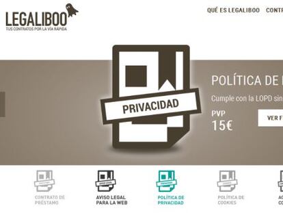 Web de Legaliboo