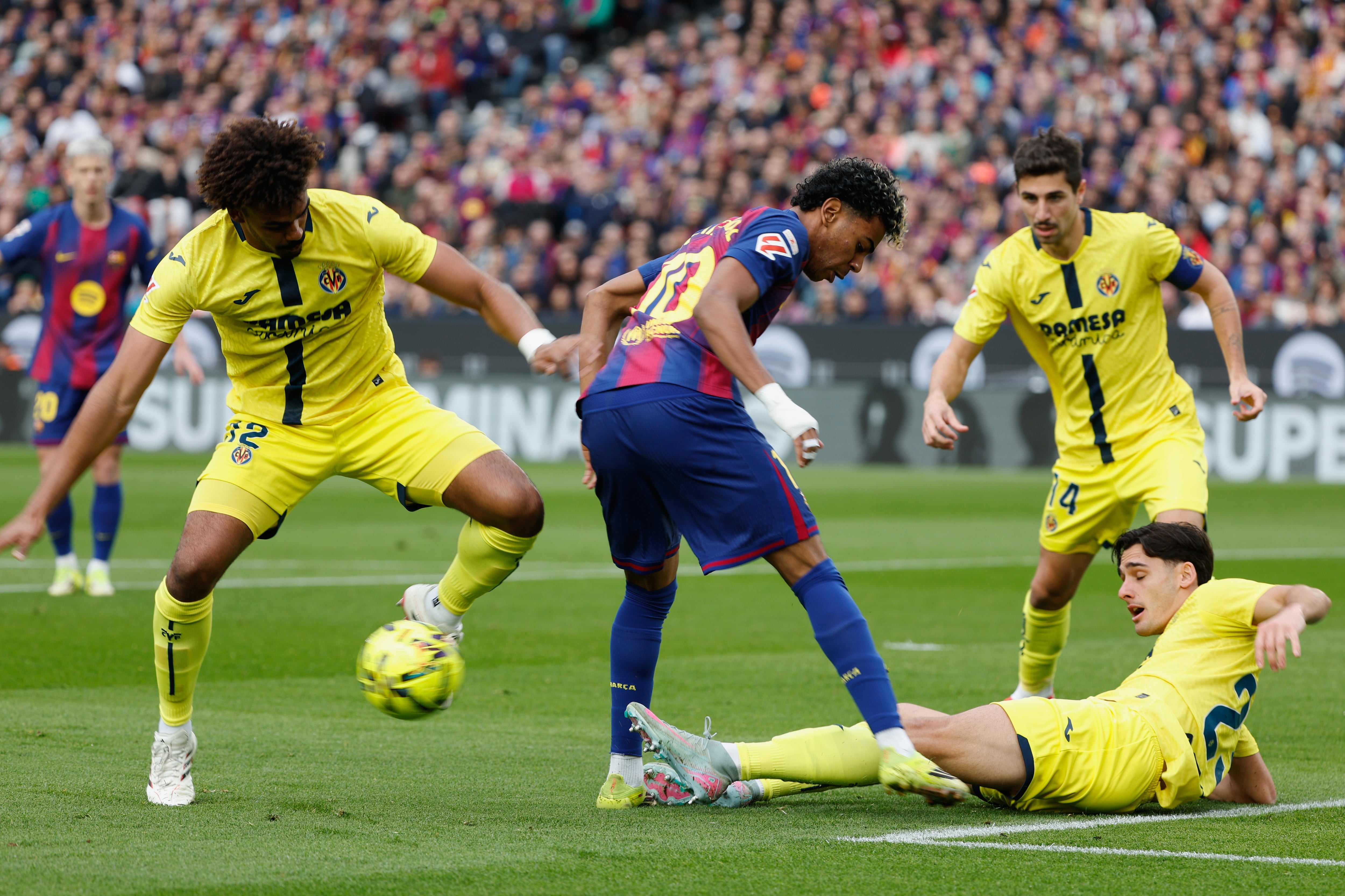 FC Barcelona - Villarreal in diretta: Yamal segna il secondo del Barça prima della sosta