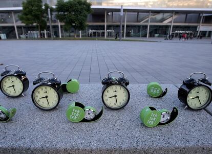Varios relojes advierten de que el tiempo se acaba en la lucha por salvar el medio ambiente