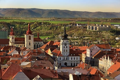 Žatec, cidade do lúpulo (Chequia).