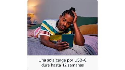 Kindle PaperWhite sobre fondo blanco.